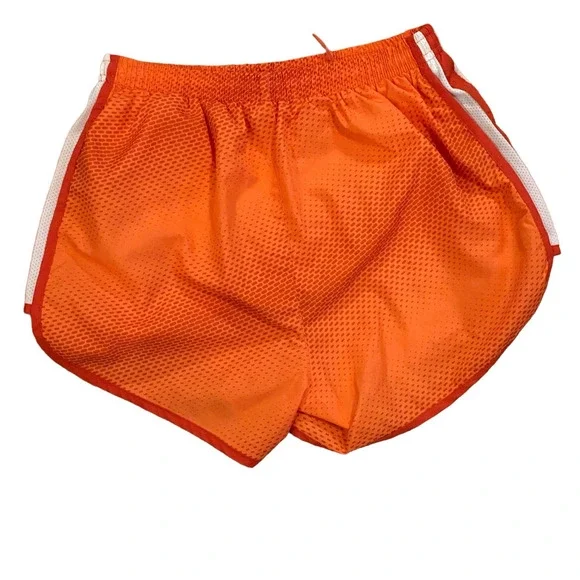 Nike Dri-FIT Brief Lined Orange Running Athletic Cross Fit Fitness Shorts Size S - Picture 2 of 7